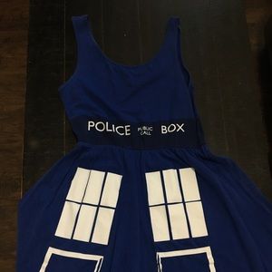 Doctor Who dress and short sleeve shirt